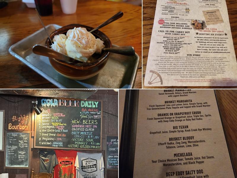 Brisket Menu