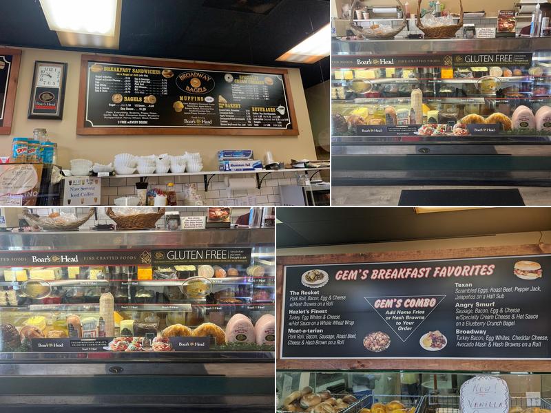 Broadway Bagels Menu