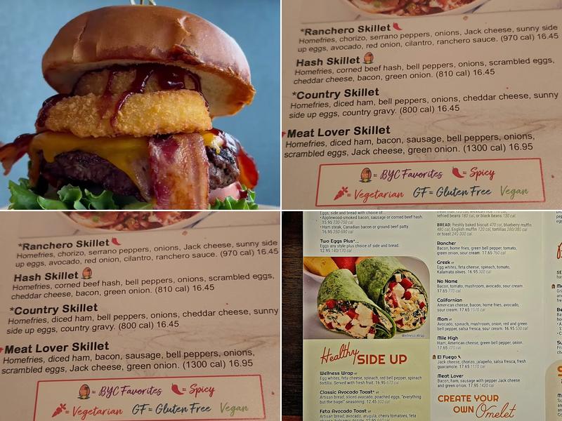 Broken Yolk Cafe Menu