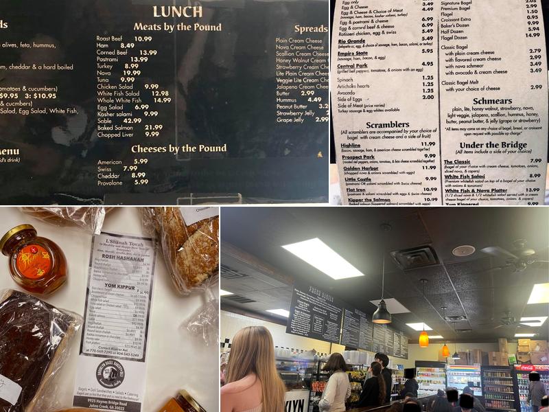 Brooklyn Bagel Bakery & Deli Menu