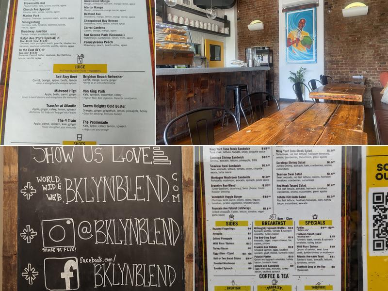 BKLYN Blend Menu