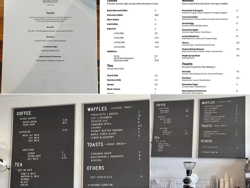 Second State Coffee Menu