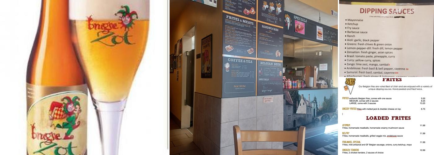 Bruges Belgian Bistro Menu