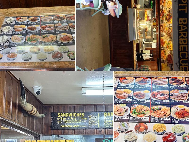 Bryan's Pit Barbecue Menu