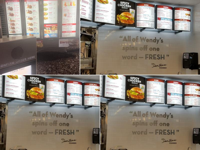 Wendy's Menu