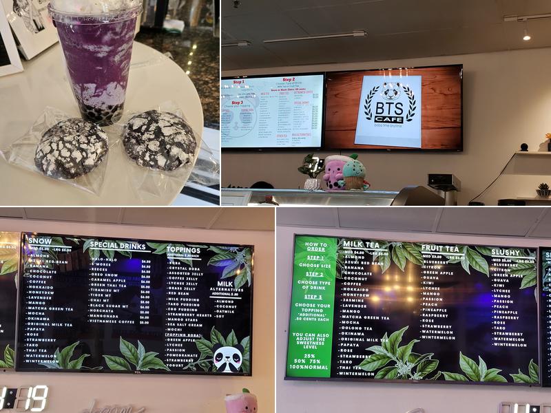 Bubble Tea Station Menu