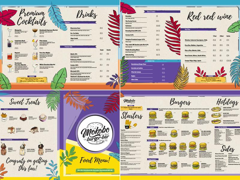 Mokobo Menu