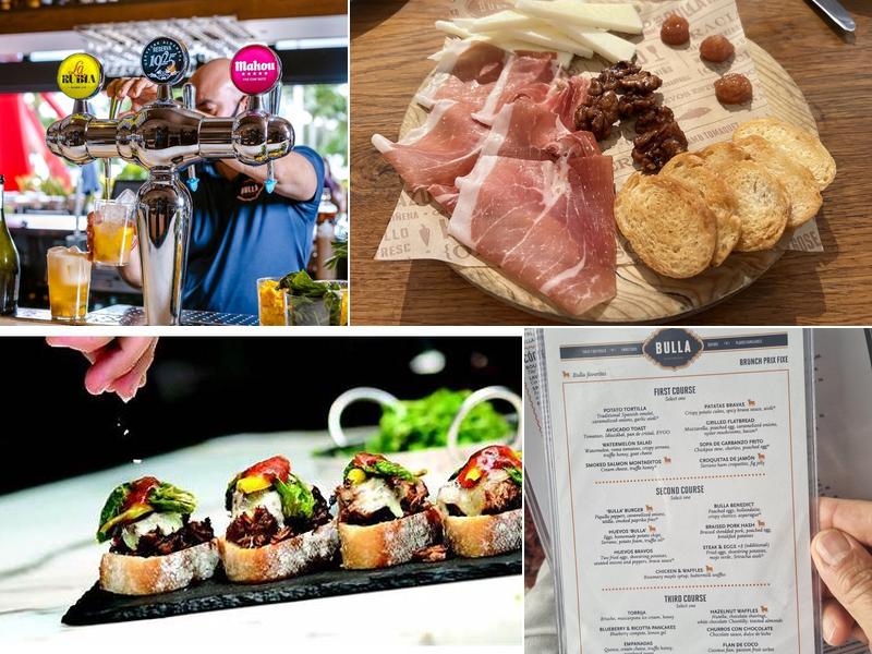 Bulla Gastrobar Menu