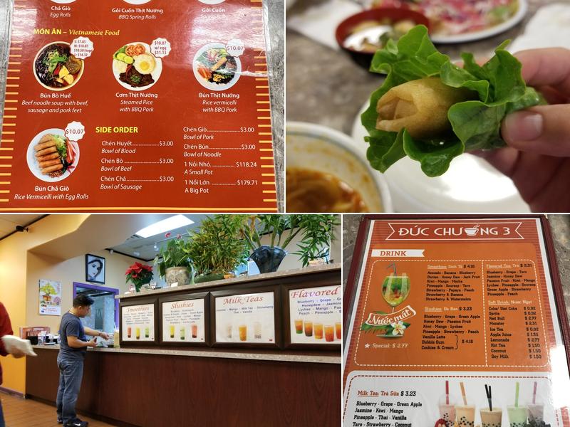 Bun Bo Hue Duc Chuong 3 Menu