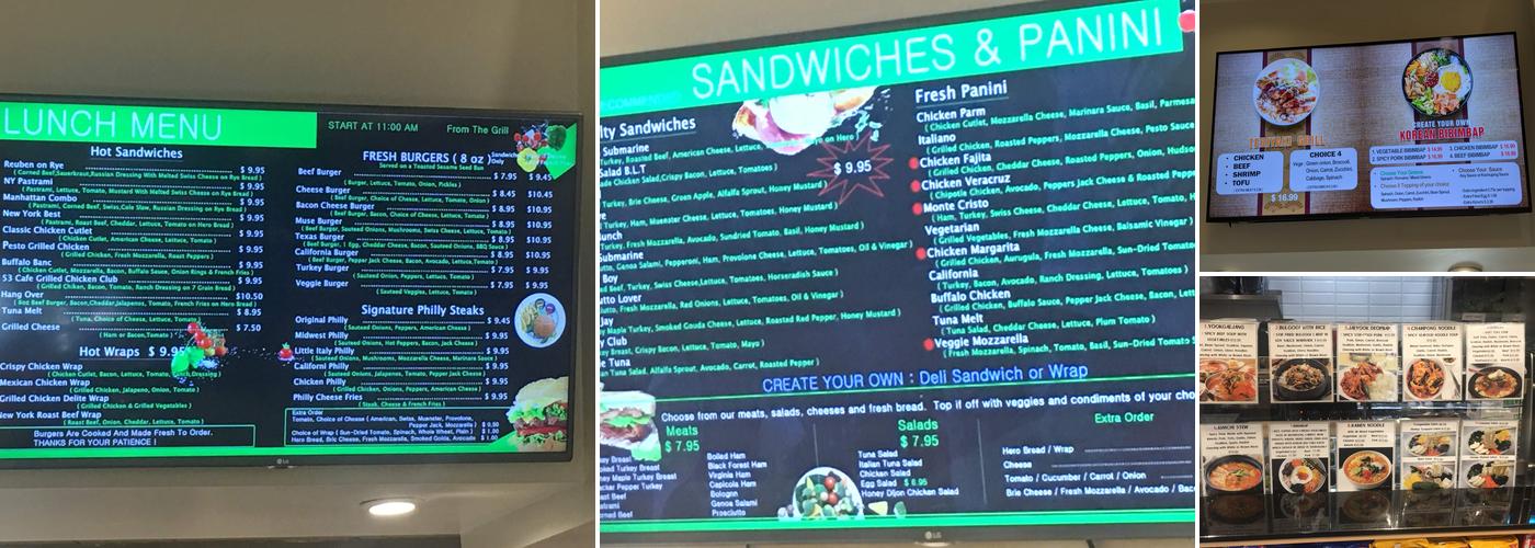 Cafe 53 Menu