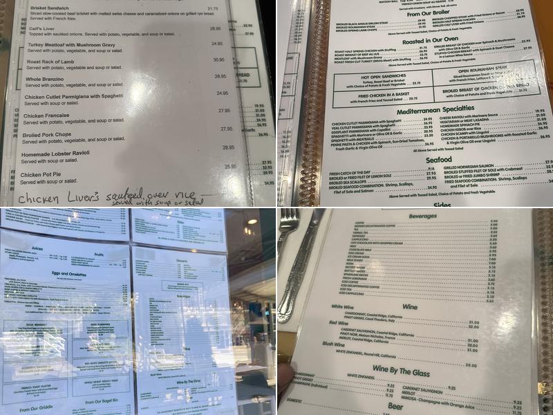 Cafe Eighty Two Menu