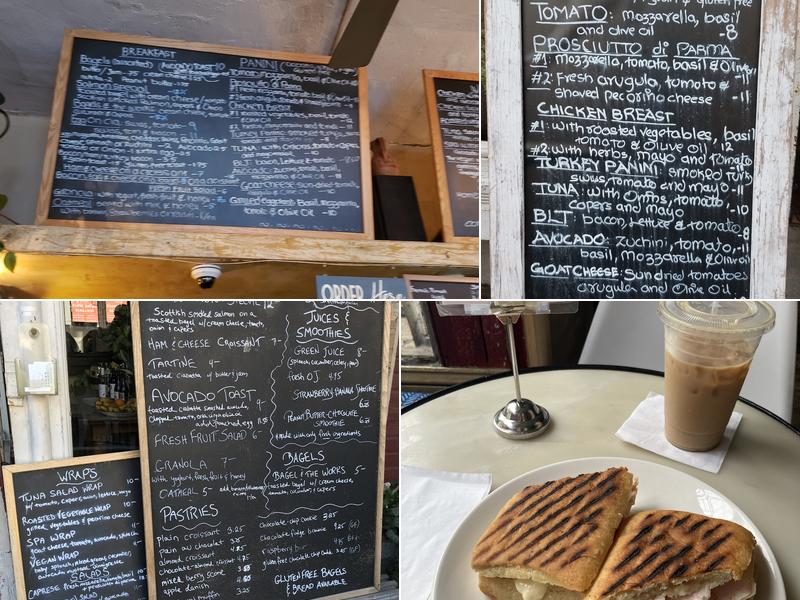 Cafe Panino Mucho Giusto Menu