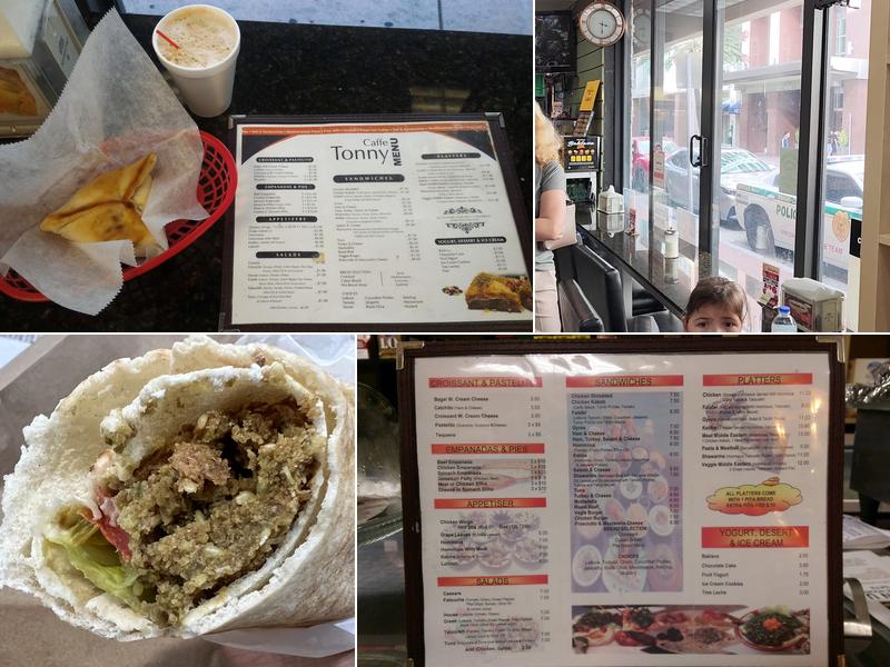 Caffe Tonny Menu