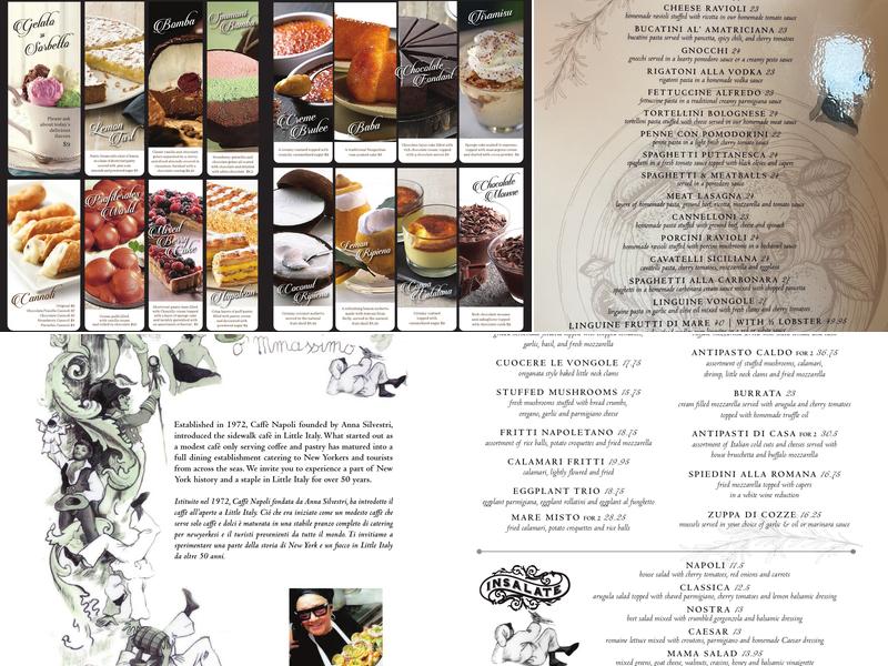 Caffe Napoli Menu