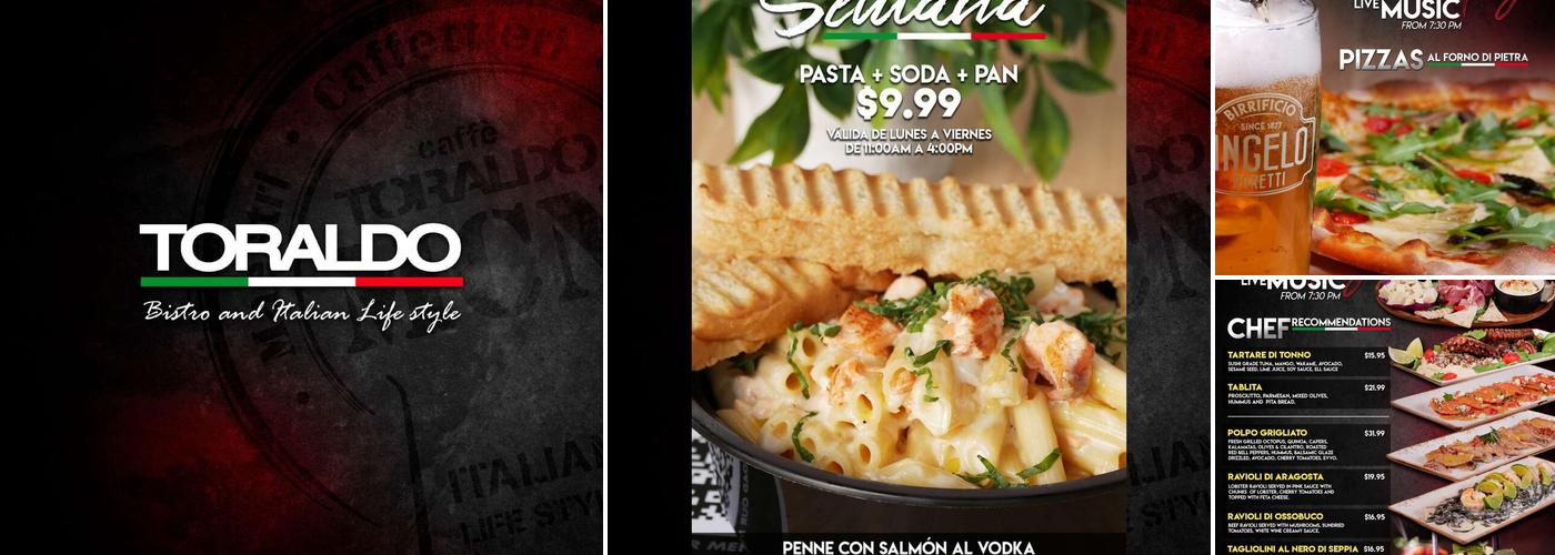 Toraldo Bistro Menu