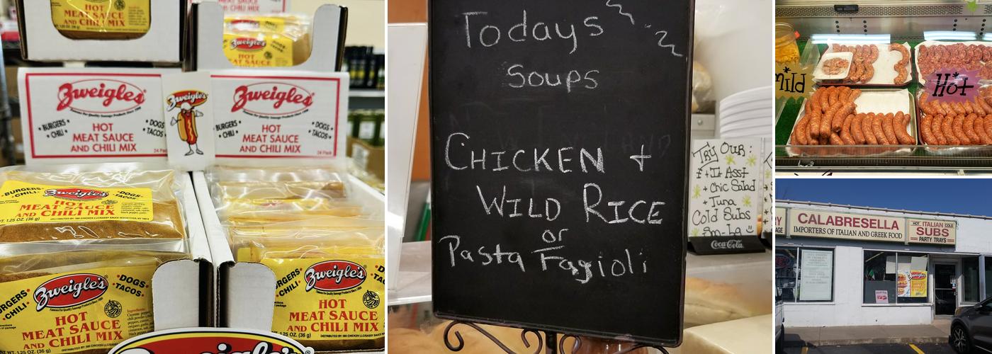 Calabresella's New York Style Deli Menu