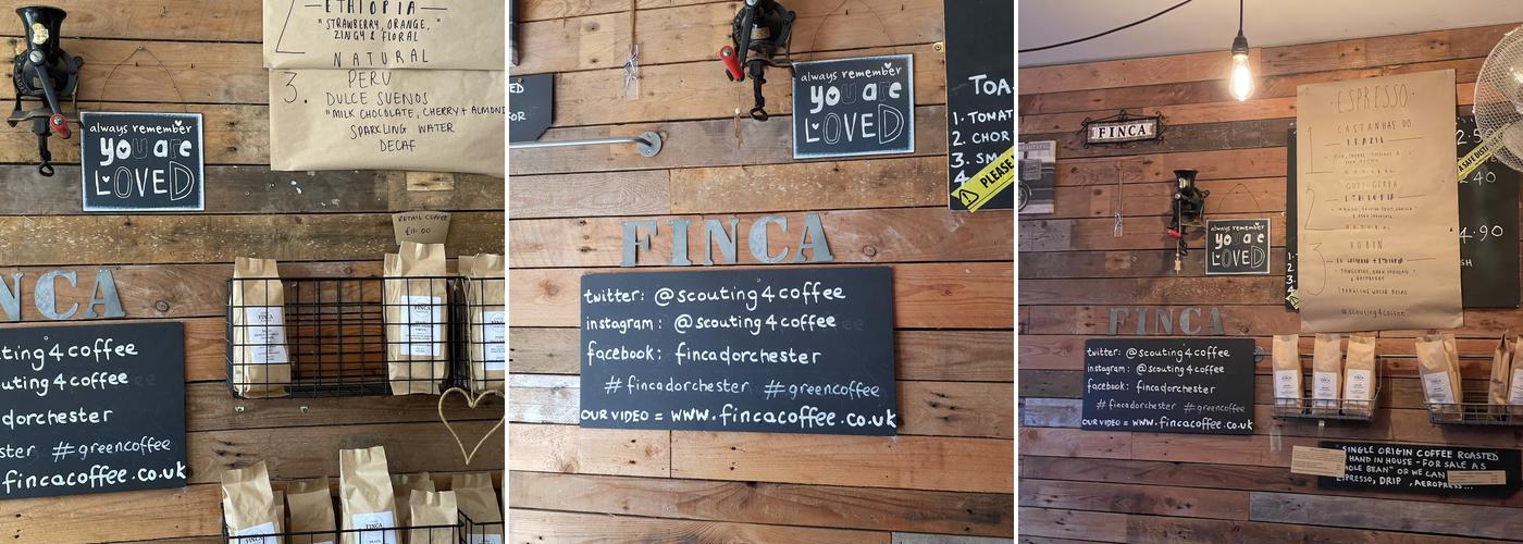 Finca Menu