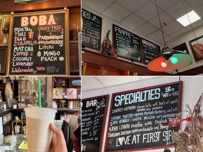 Cantata Coffee Company Menu