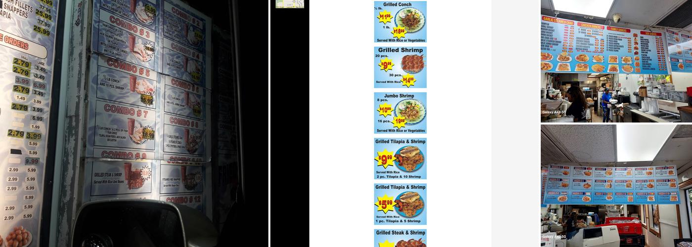Captain Max Menu