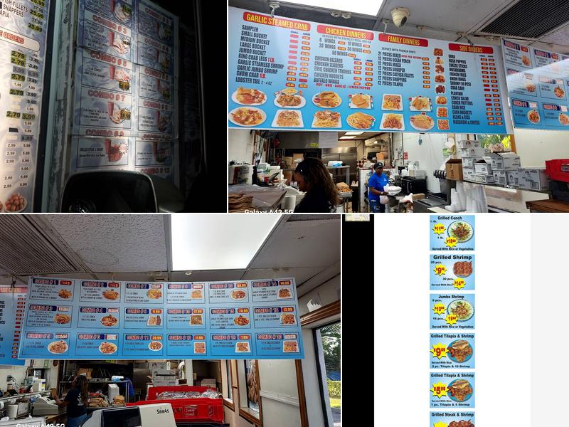 Captain Max Menu