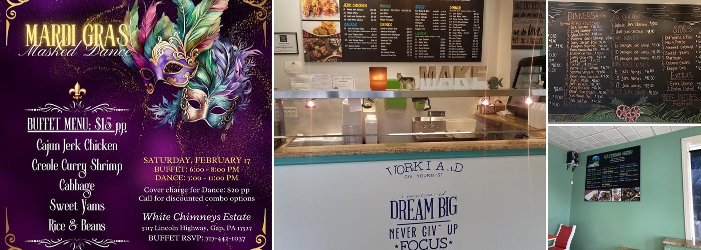 Caribbean Wave Jamaican Jerk Restaurant Menu