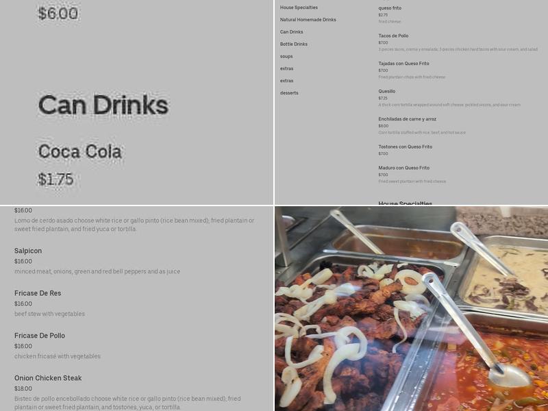 Carne Asada Tortilleria Nicas Menu