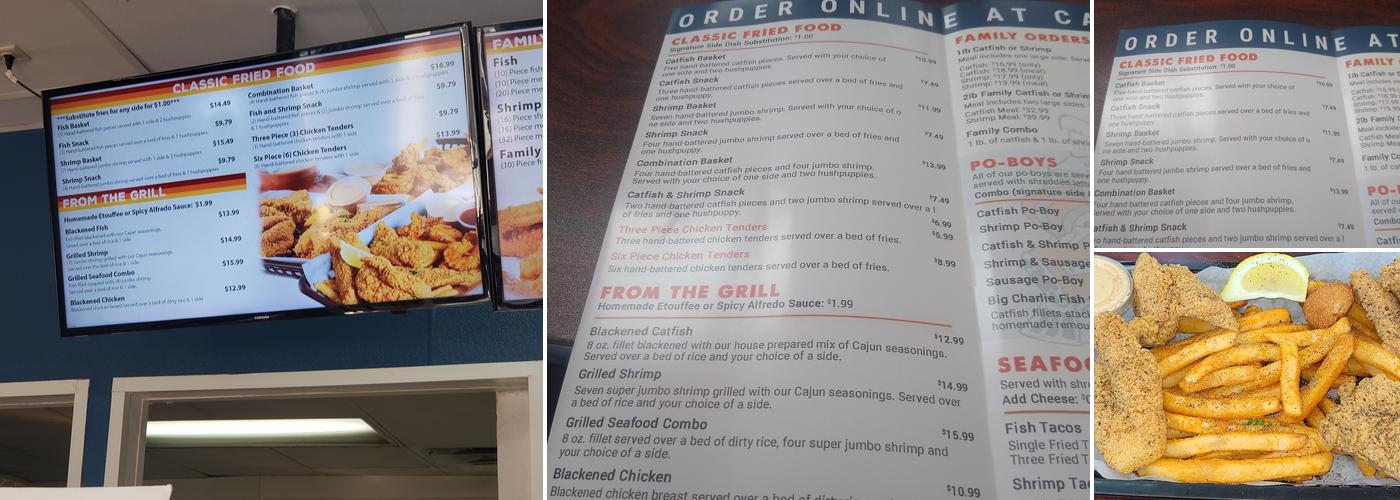 Catfish Station Menu