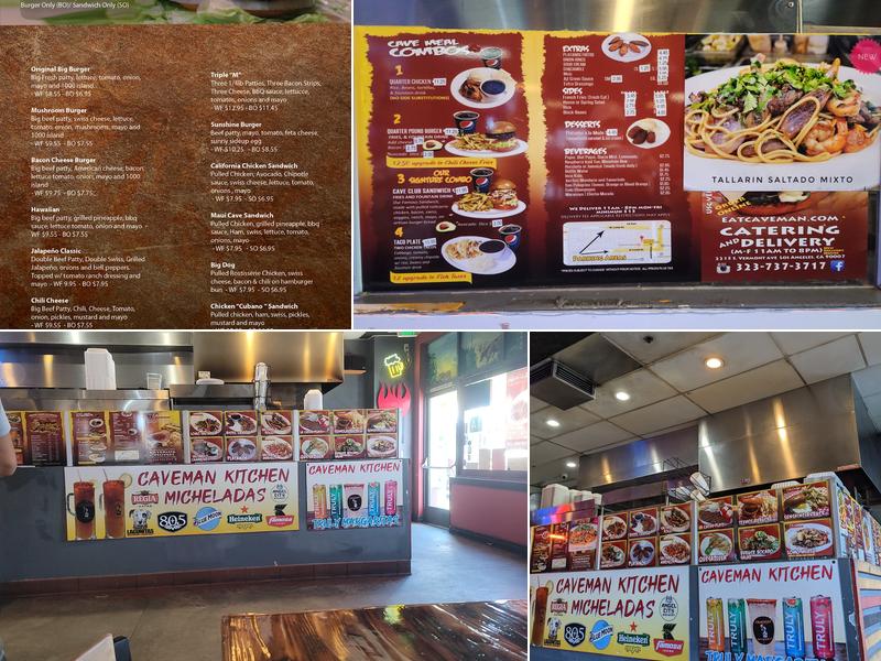 Caveman Kitchen Menu