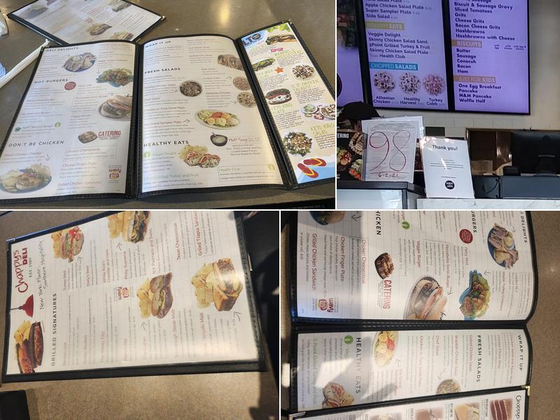 Chappy's Deli - Perry Hill Menu