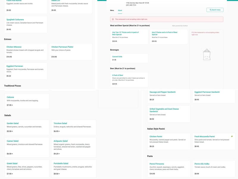 Charlie's Place Menu