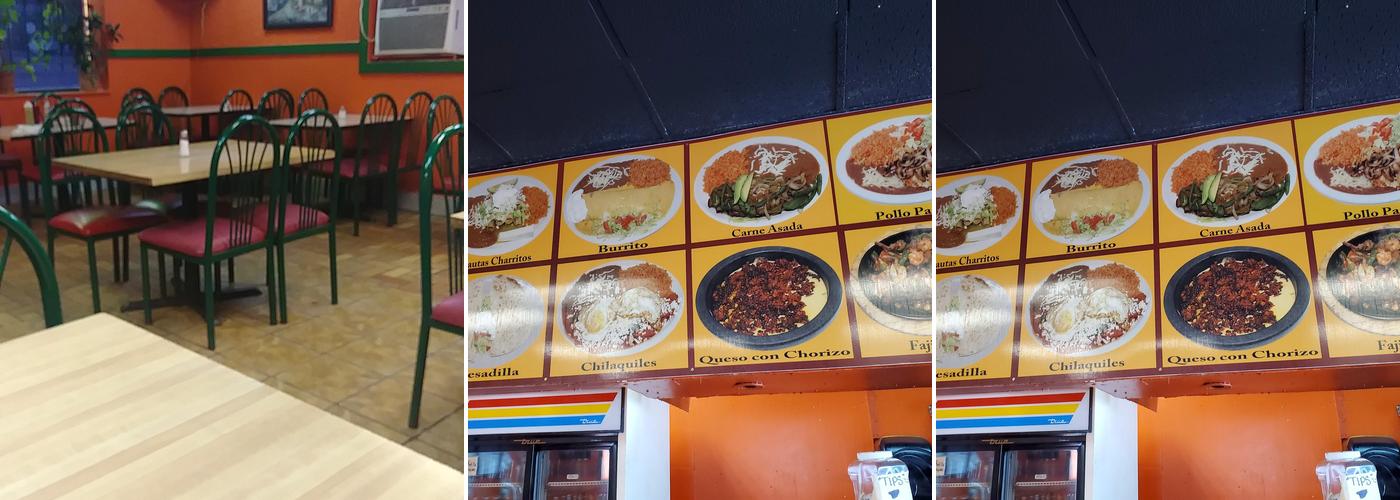 Charritos Taquería Menu