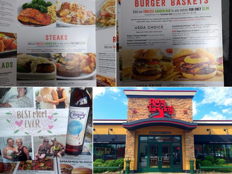 Ruby Tuesday Menu