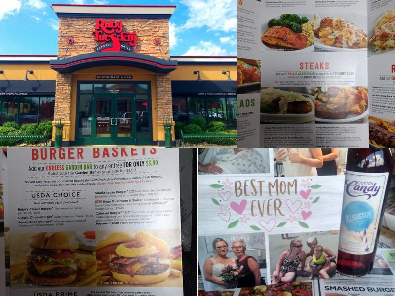 Ruby Tuesday Menu