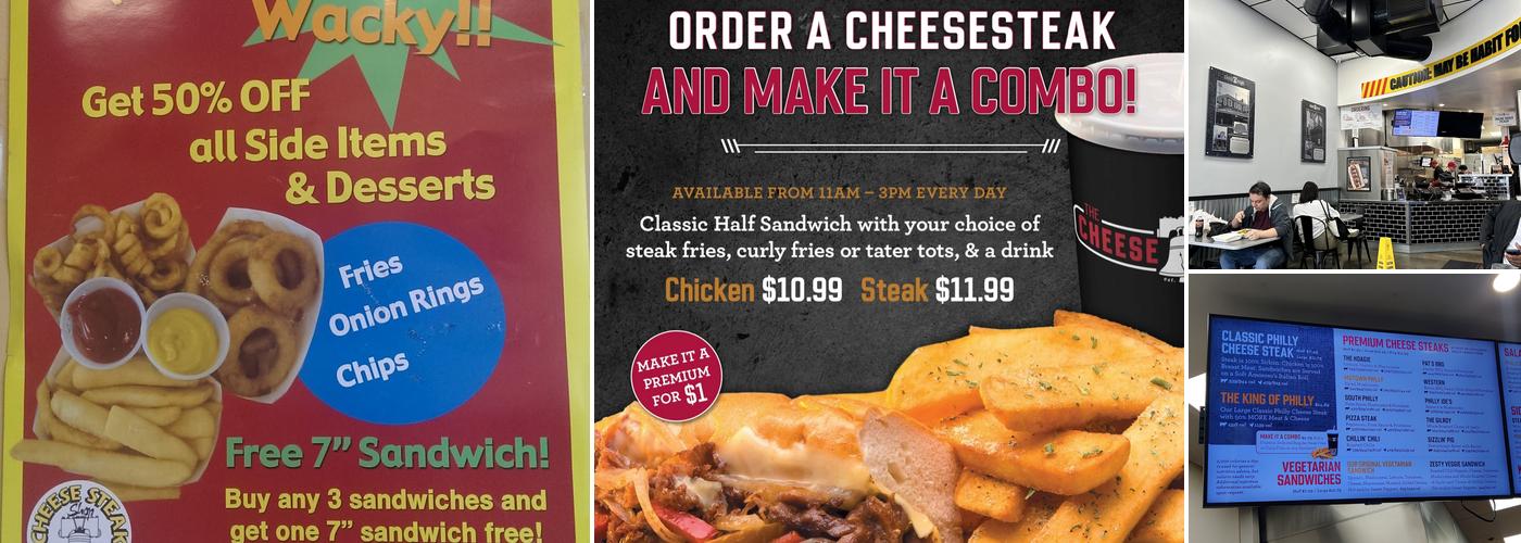 the cheesesteak shop Menu