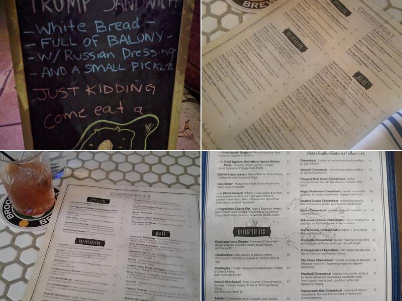 Cheeseboat Menu