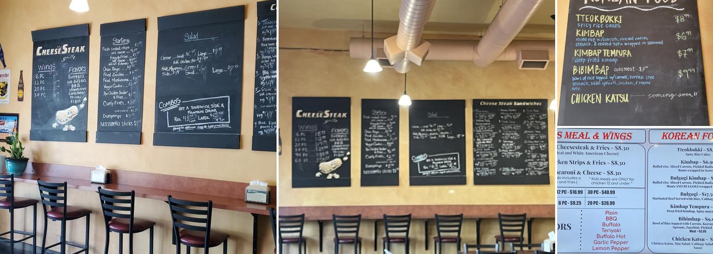 Cheesesteak Grille Menu