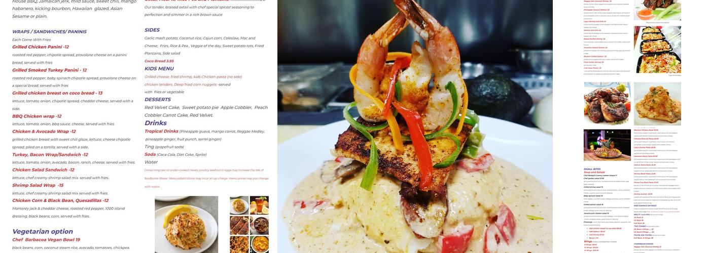 Chef BobbyD Restaurant & Catering Menu