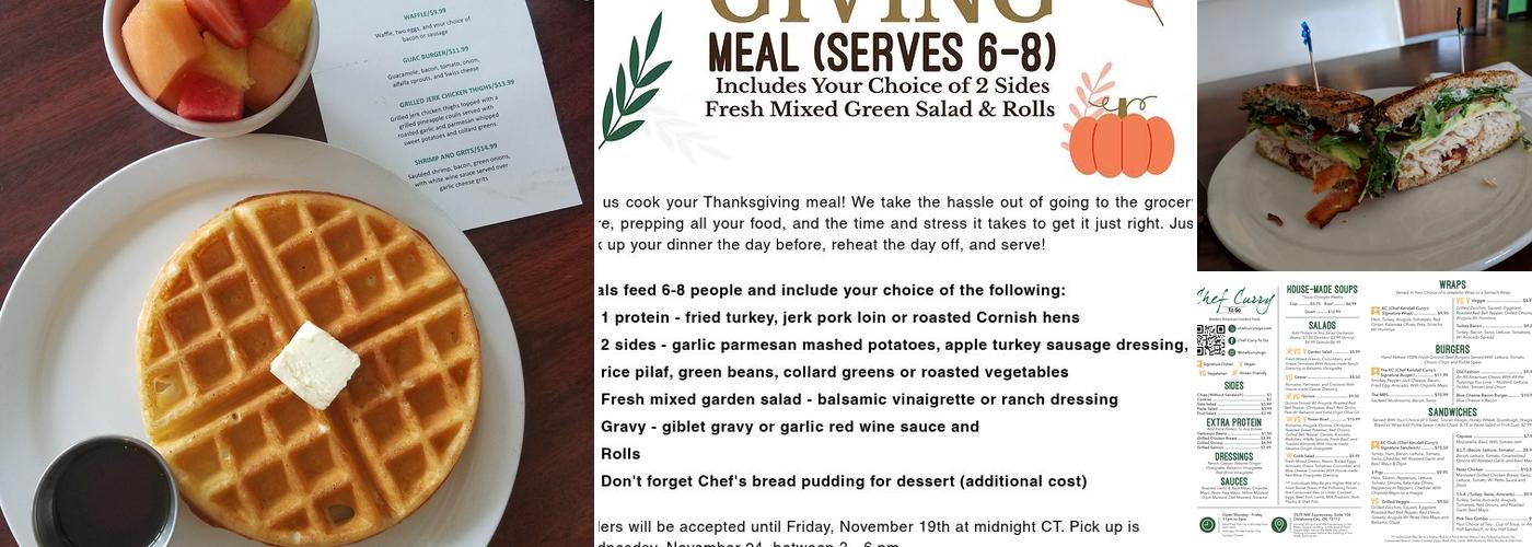 Chef Curry To Go Menu