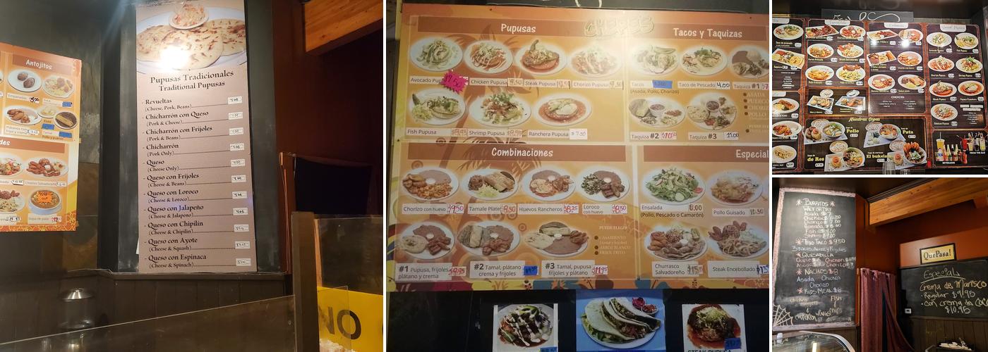 Chepe's Menu
