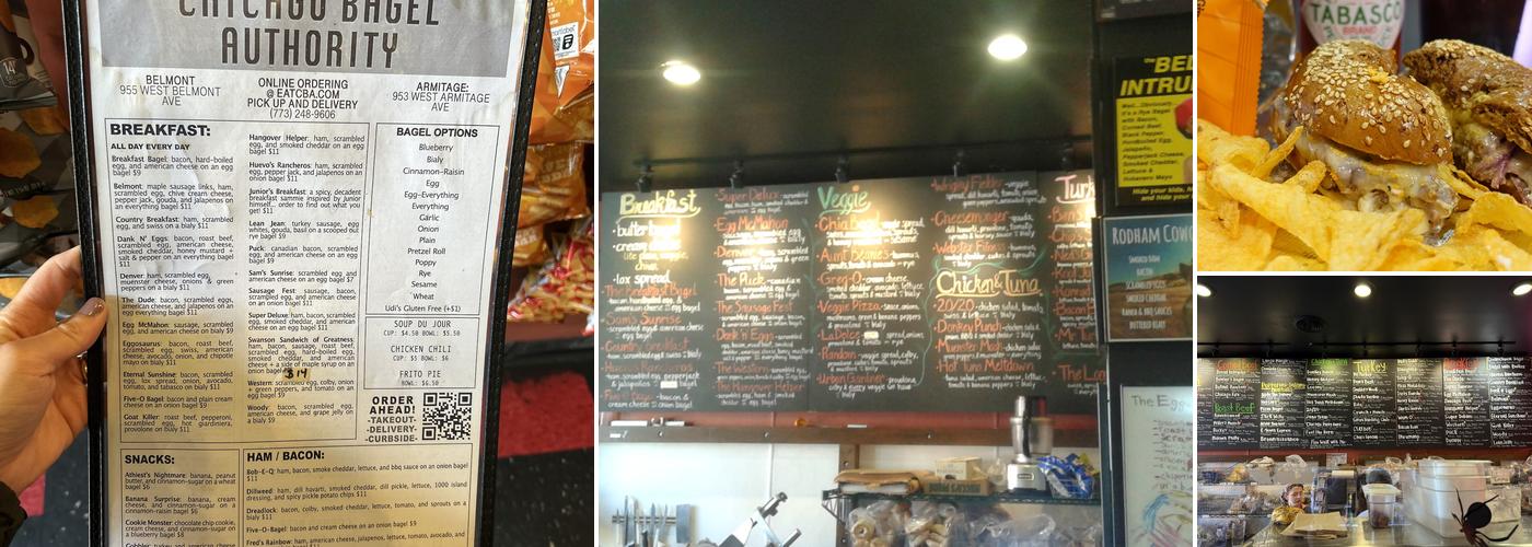 Chicago Bagel Authority Menu