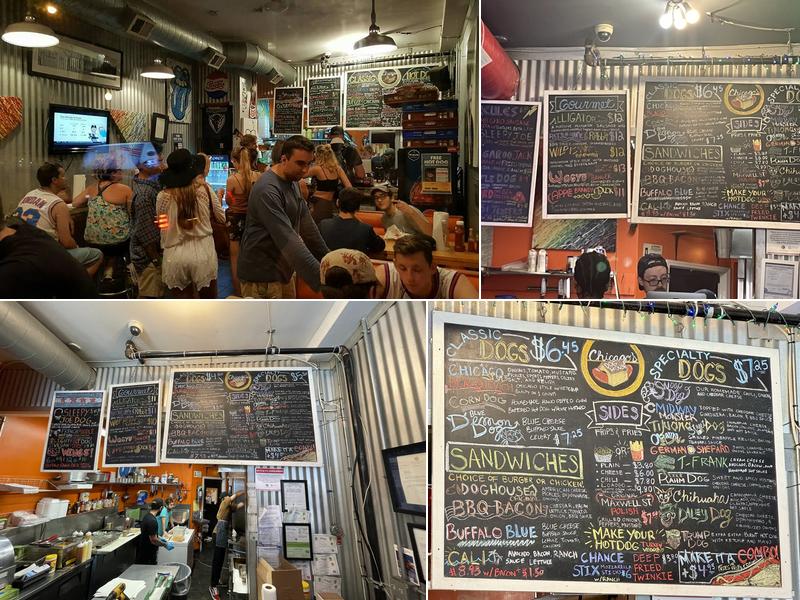 Chicago's Dog House Menu