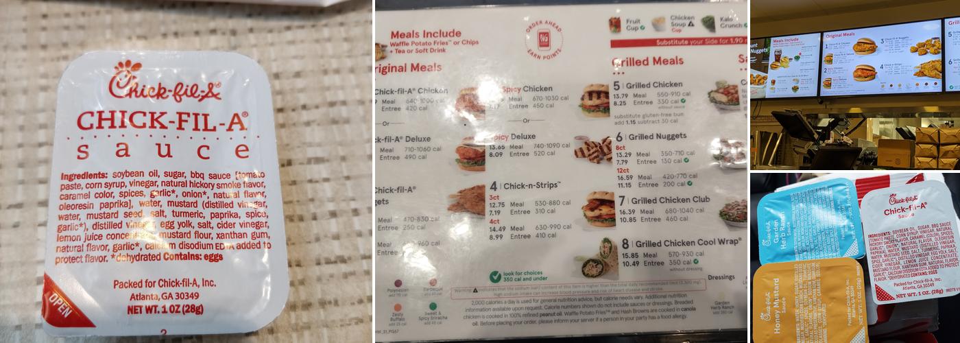 Chick-fil-A Menu