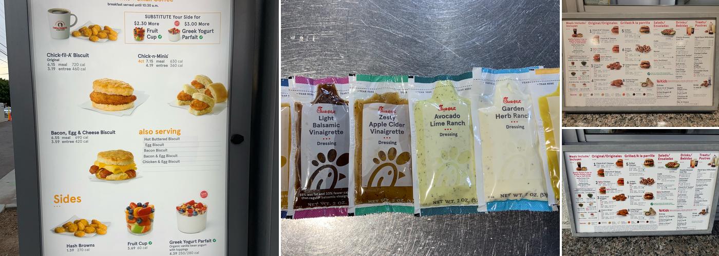Chick-fil-A Menu