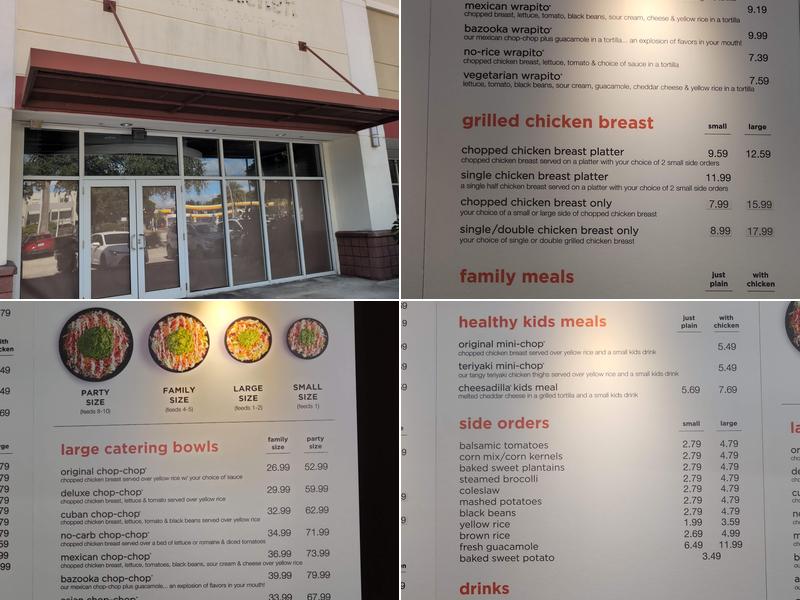 Chicken Kitchen Menu