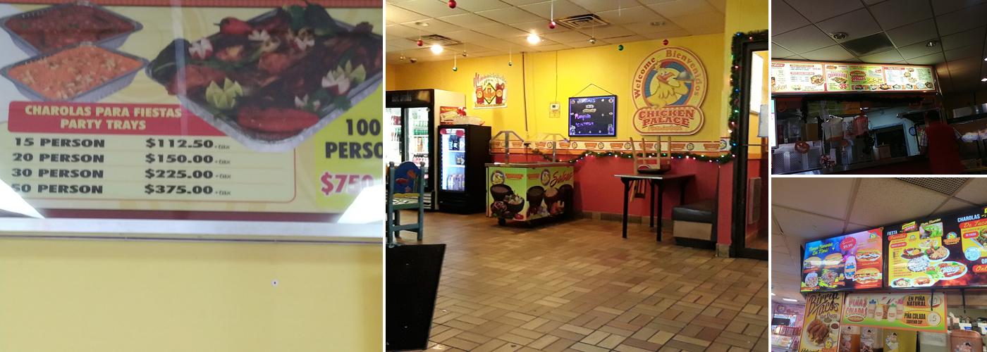 Chicken Palace and La Jarochita Menu