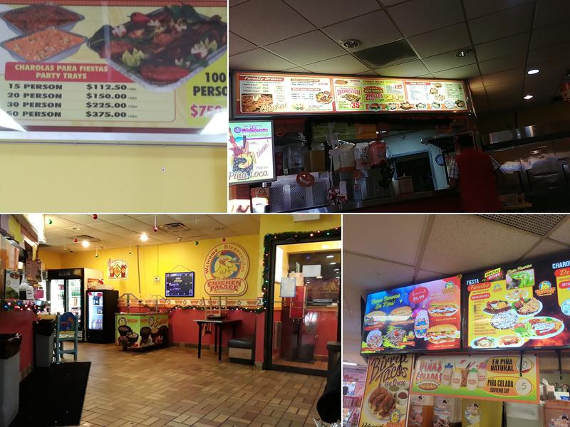 Chicken Palace and La Jarochita Menu