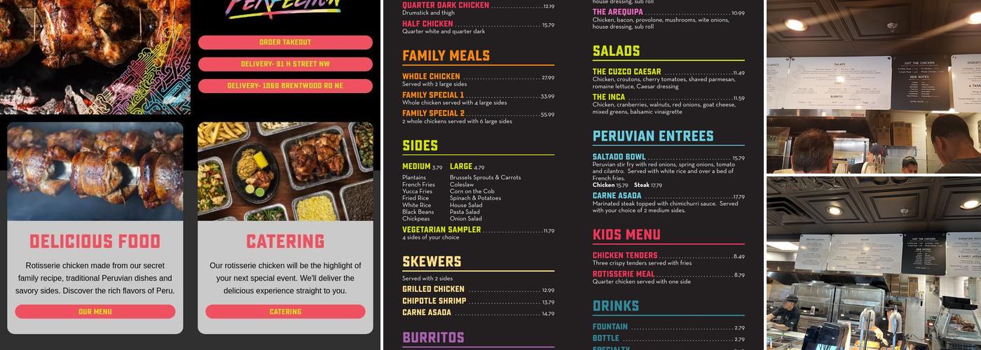 District Rico Menu