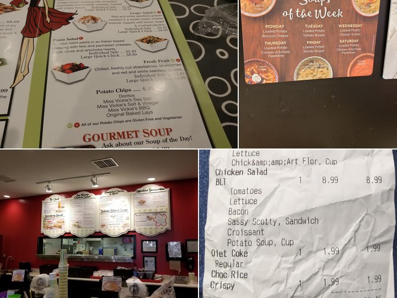 Chicken Salad Chick Menu