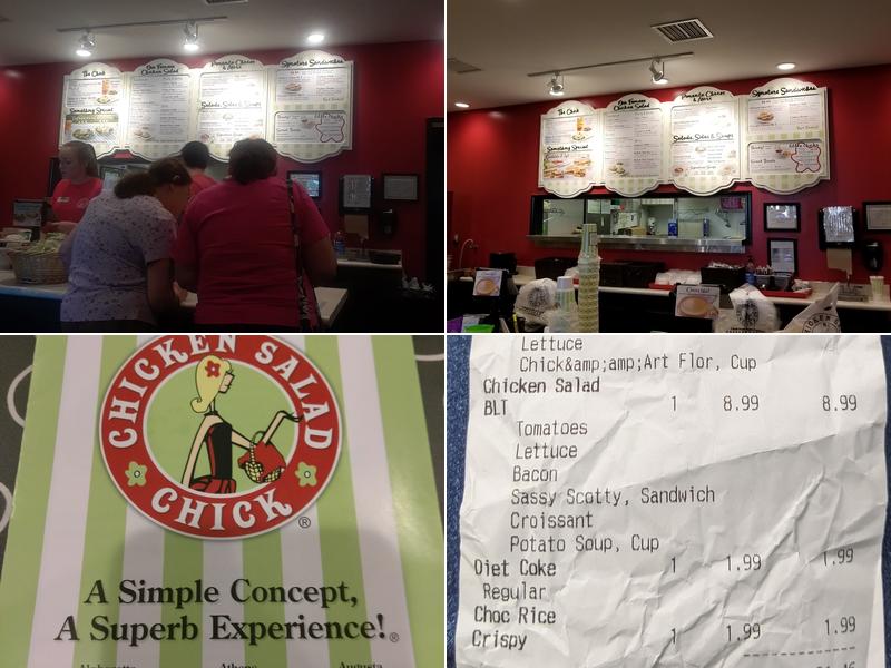 Chicken Salad Chick Menu