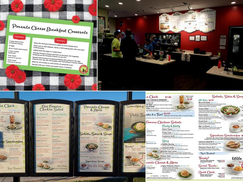 Chicken Salad Chick Menu